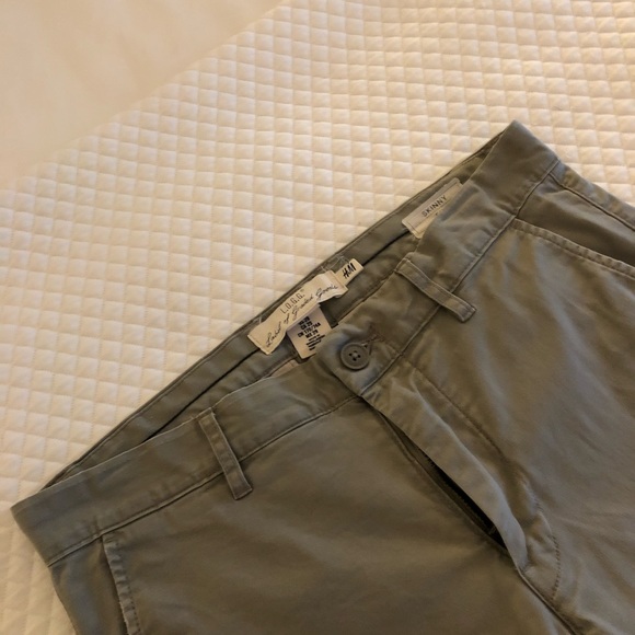 H&M Skinny Khaki Chinos - Picture 6 of 8